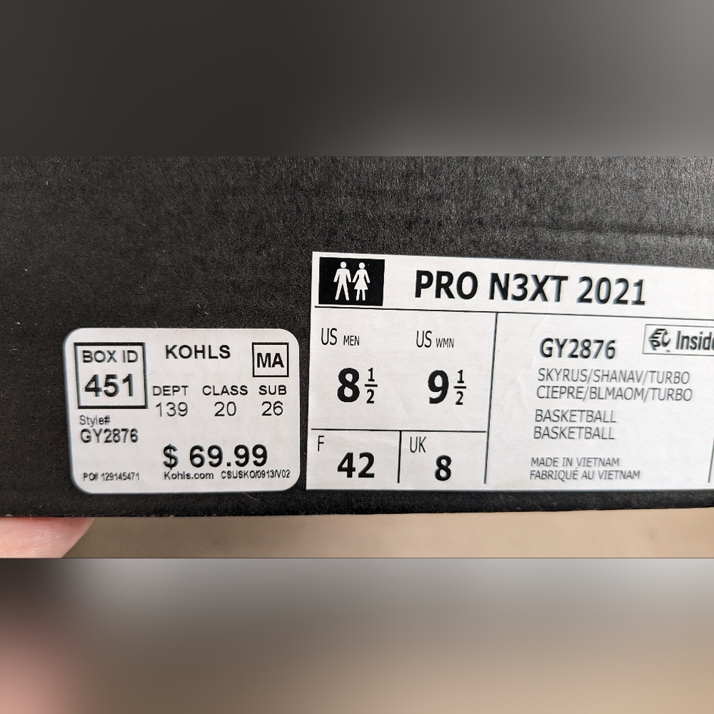 Pro N3xt 2021 Basketball shoes